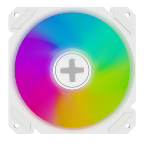 Ventilator Xilence Performance A+ XPF120R Reverse, ARGB LED, 120 mm, White