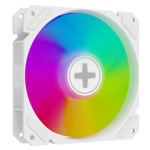 Ventilator Xilence Performance A+ XPF120R Reverse, ARGB LED, 120 mm, White