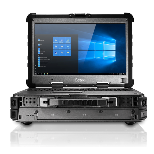 Laptop Industrial Getac X500 G3 Server, Intel Xeon E3-1505M, 15.6inch, RAM 32GB, HDD 2x 500GB, nVidia GeForce GTX 1050 4GB, Windows Server 2019, Black
