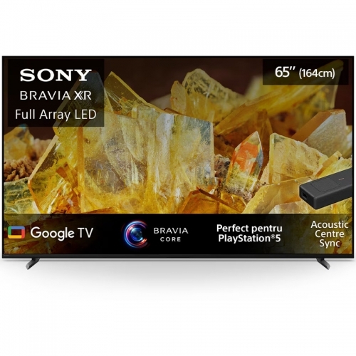 Televizor LED Sony Smart XR65X90LAEP Seria X90L, 65inch, Ultra HD 4K, Silver