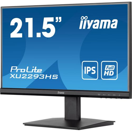 Monitor LED Iiyama ProLite XU2293HS-B5, 21.5inch, 1920x1080, 3ms GTG, Black