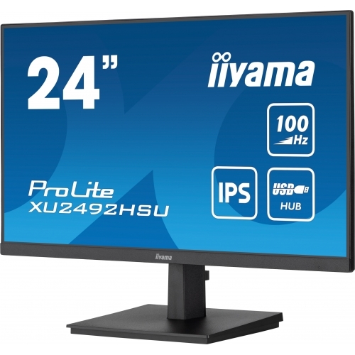 Monitor LED Iiyama ProLite XU2492HSU-B6, 23.8inch, 1920x1080, 0.4ms, Black