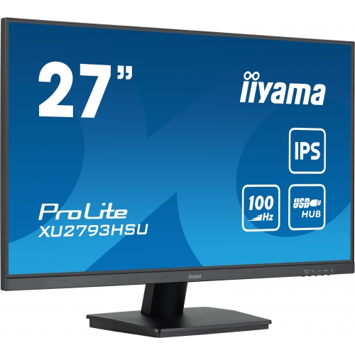 Monitor LED Iiyama ProLite XU2793HSU-B6, 27inch, 1920x1080, 1ms, Black