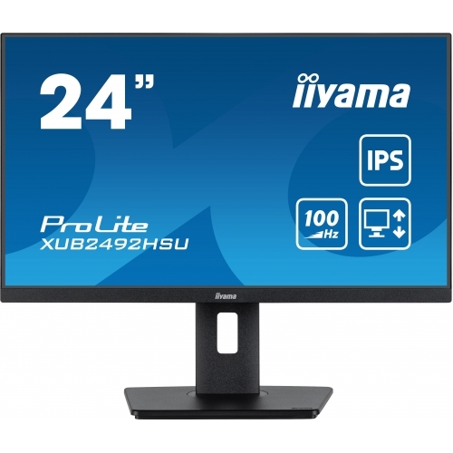 Monitor LED Iiyama ProLite XUB2492HSU-B6, 23.8inch, 1920x1080, 0.4ms, Black