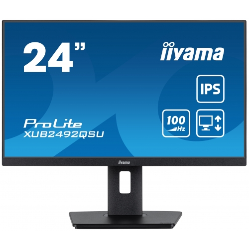 Monitor LED Iiyama ProLite XUB2492QSU-B1, 23.8inch, 2560x1440, 0.5ms, Black