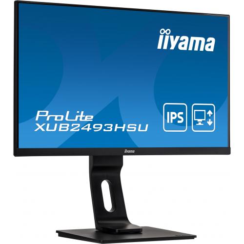 Monitor LED IIyama ProLite XUB2493HSU-B1, 23.8inch, 1920x1080, 4ms GTG, Black