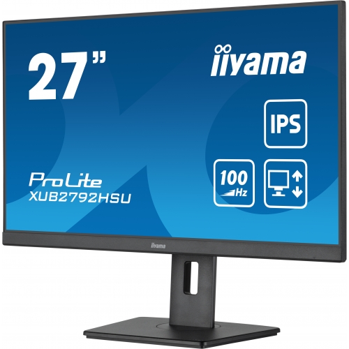 Monitor LED Iiyama ProLite XUB2792HSU-B6, 27inch, 1920x1080, 0.4ms, Black