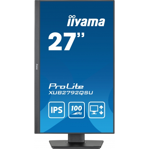 Monitor LED Iiyama ProLite XUB2792QSU-B6, 27inch, 2560x1440, 0.4ms, Black