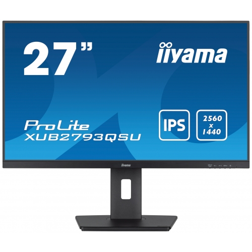 Monitor LED Iiyama ProLite XUB2793QSU-B7, 27inch, 2560x1440, 1ms, Black