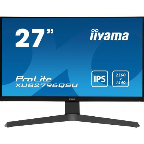 Monitor LED Iiyama ProLite XUB2796QSU-B5, 27inch, 2560x1440, 1ms, Black