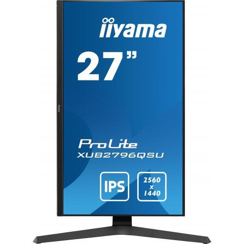 Monitor LED Iiyama ProLite XUB2796QSU-B5, 27inch, 2560x1440, 1ms, Black