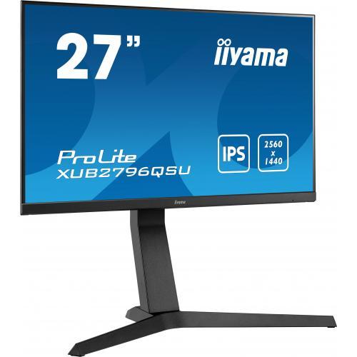 Monitor LED Iiyama ProLite XUB2796QSU-B5, 27inch, 2560x1440, 1ms, Black