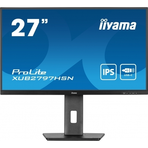 Monitor LED Iiyama ProLite XUB2797HSN-B2, 27inch, 1920x1080, 1ms, Black