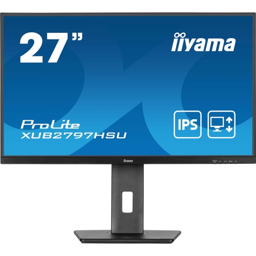 Monitor LED Iiyama ProLite XUB2797HSU-B2, 27inch, 1920x1080, 1ms, Black