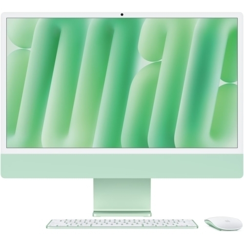 Calculator Apple iMac 4.5K Retina (2024) AIO, Apple M4 Deca Core, 24inch, RAM 16GB, SSD 1TB, Apple M4 10 core, macOS Sequoia, INT KB, Green