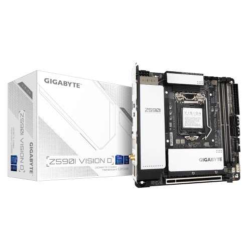 Placa de baza Gigabyte Z590I VISION D, Socket 1200