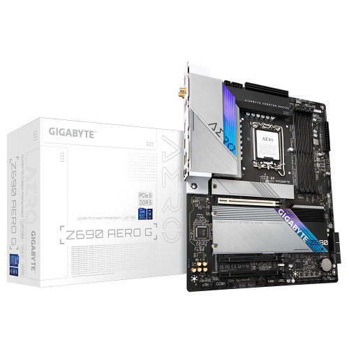 Placa de baza Gigabyte Z690 AERO G, DDR5, LGA 1700