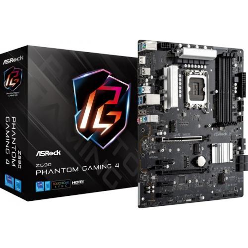 Placa de baza Asrock Z690 Phantom Gaming 4/D4, LGA 1700