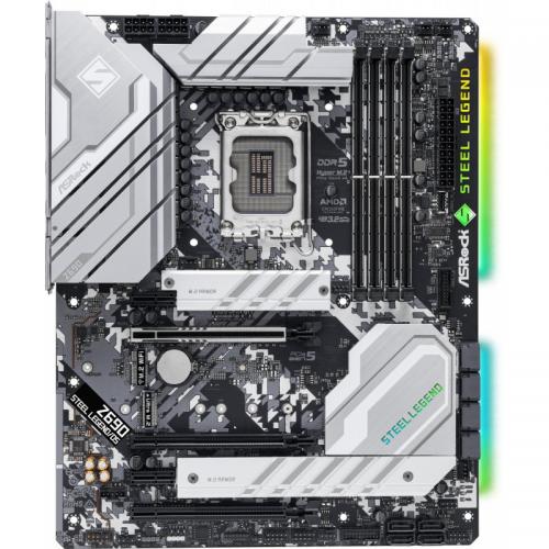 Placa de baza ASRocK Z690 Steel Legend/D5, Intel Z690, Socket 1700, ATX