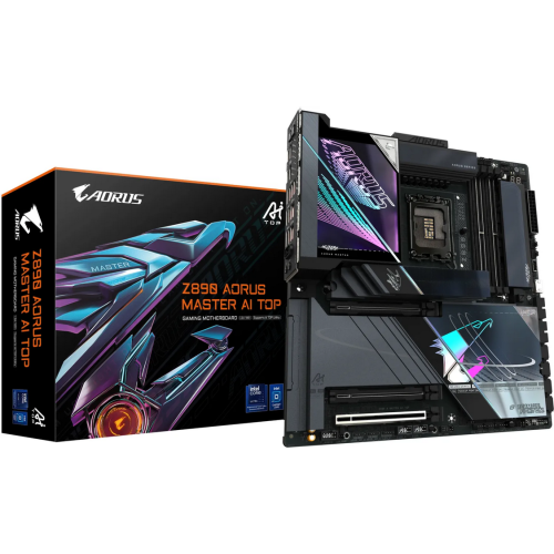 Placa de baza Gigabyte Z890 AORUS MASTER AI TOP, Intel Z890, Socket 1851, eATX