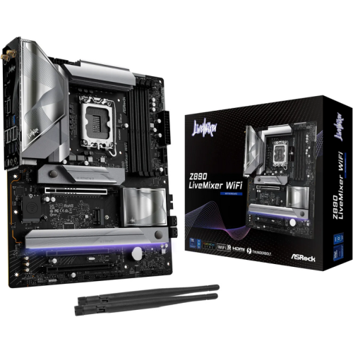 Placa de baza ASRock Z890 LiveMixer WiFi, Intel Z890, Socket 1851, ATX