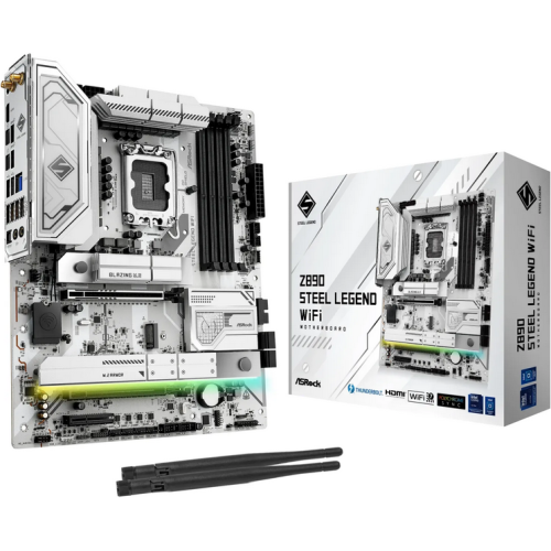 Placa de baza ASRock Z890 Steel Legend WiFi, Intel Z890, Socket 1851, ATX