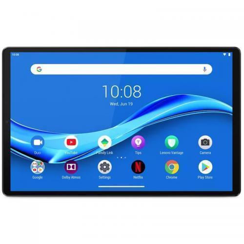 Tableta Lenovo Tab M10 Plus (2nd Gen) TB-X606X, Helio P22T Octa Core, 10.3inch, 64GB, Wi-Fi, BT, LTE 4G, Android Pie, Iron Grey