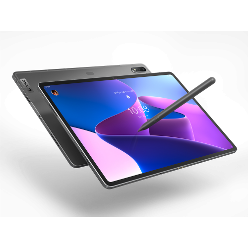 Tableta Lenovo Tab P12 Pro TB-Q706Z, Snapdragon 870 Octa Core, 12.6inch, 128GB, Wi-Fi, Bt, 5G, Android 11, Storm Grey