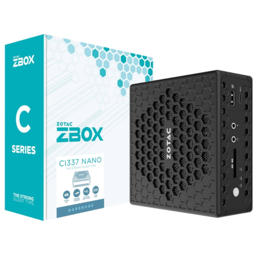 Calculator ZOTAC ZBOX CI337 Nano, Intel N100, No RAM, No HDD, Intel UHD Graphics, No OS