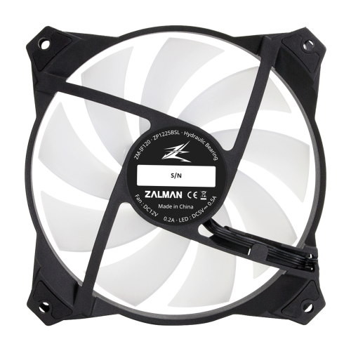 Ventilator Zalman ZM-IF120 RGB LED, 120mm, Black-White