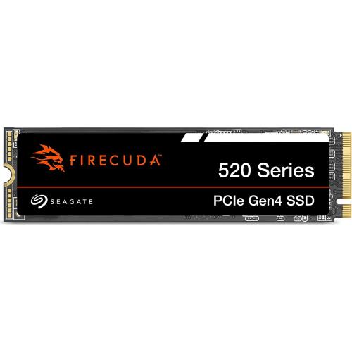 SSD Seagate, FireCuda 520, 1TB, M.2 2280, NVMe PCIe Gen3x4, R/W speed 3450MBs/3200MBs