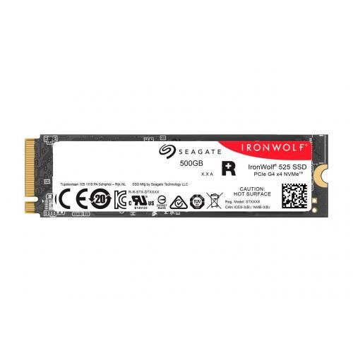 SSD Seagate Ironwolf 525 500GB, PCI Express 4.0 x4, M.2