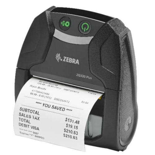 Imprimanta termica portabila Zebra ZQ320 Plus ZQ32-A0E04TE-00