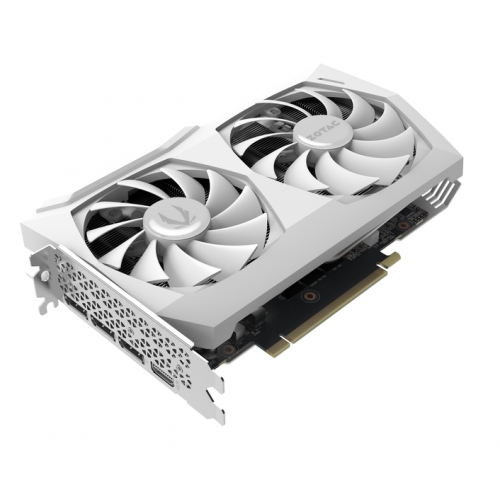 Placa video Zotac nVidia GeForce RTX 3060 Ti Twin Edge White 8GB, GDDR6X, 256bit