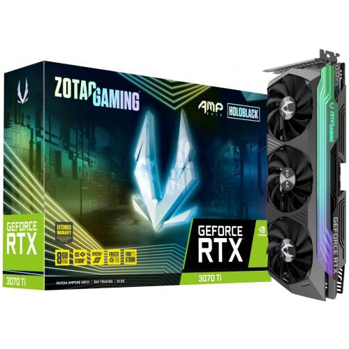 Placa video Zotac nVidia GeForce RTX 3070 Ti AMP Holo 8GB, GDDR6X, 256bit