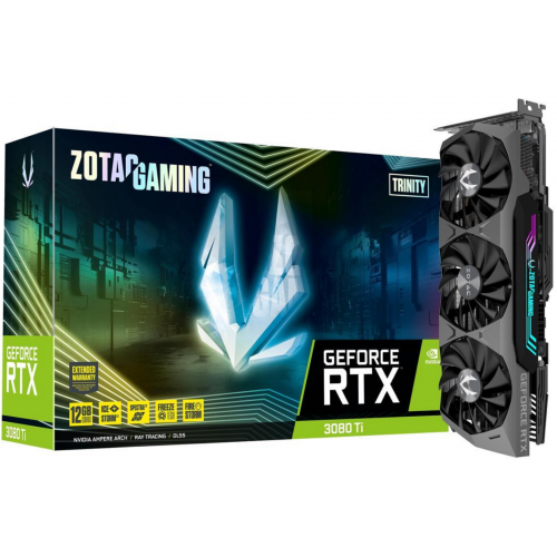 Placa video Zotac nVidia GeForce RTX 3080 Ti Trinity OC 12GB, GDDR6X, 384bit