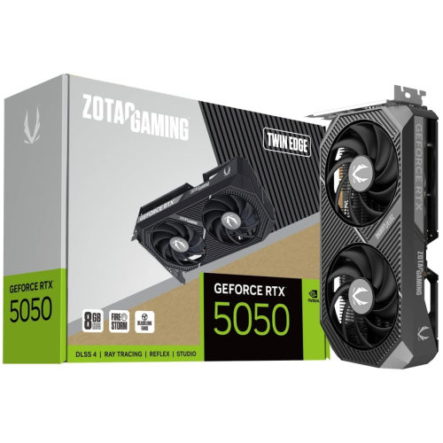 Placa video Zotac nVidia GeForce RTX 5050 Twin Edge 8GB, GDDR6, 128 bit