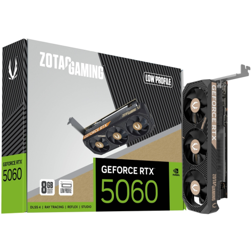 Placa video Zotac nVidia GeForce RTX 5060 Low Profile 8GB, GDDR7, 128 bit