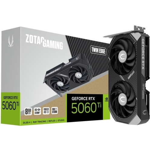 Placa video Zotac nVidia GeForce RTX 5060 TI Twin Edge 8GB, GDDR7, 128 bit