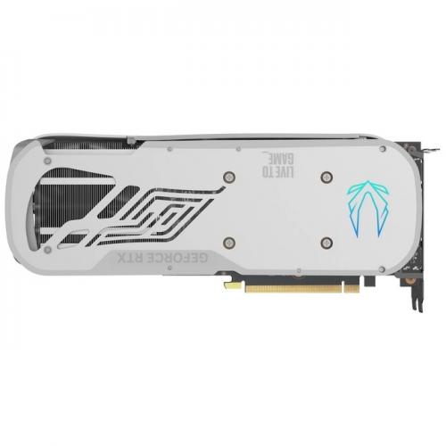 Placa video ZOTAC nVidia GeForce RTX 4070 Ti Trinity OC White Edition 12GB, GDDR6X, 192bit