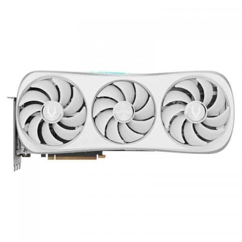 Placa video ZOTAC nVidia GeForce RTX 4090 Trinity OC White Edition 24GB, GDDR6X, 384bit