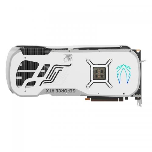 Placa video ZOTAC nVidia GeForce RTX 4090 Trinity OC White Edition 24GB, GDDR6X, 384bit