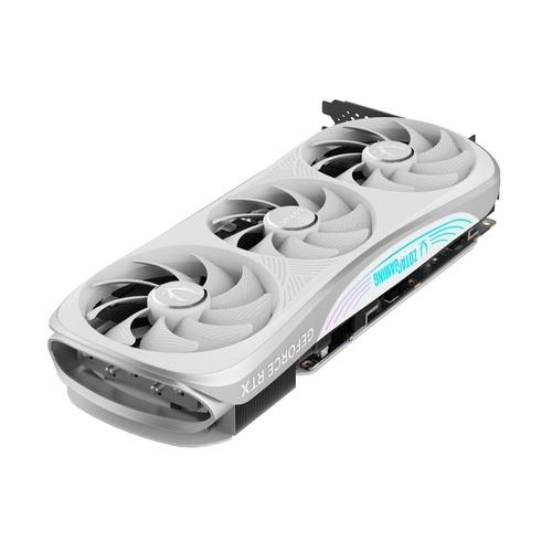 Placa video ZOTAC nVidia GeForce RTX 4090 Trinity OC White Edition 24GB, GDDR6X, 384bit