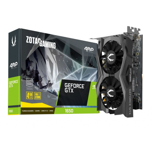 Placa video Zotac GeForce GTX 1650 AMP CORE 4GB, GDDR6, 128bit