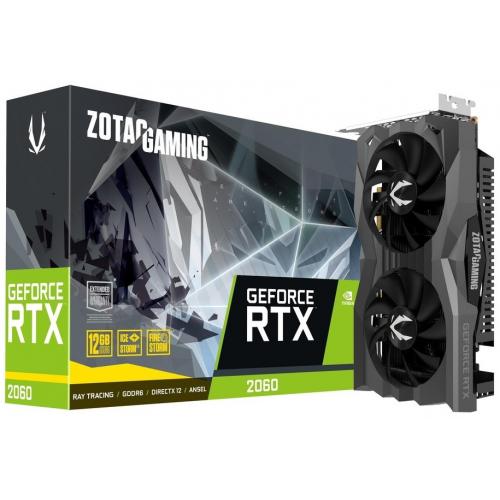 Placa video Zotac nVidia GeForce RTX 2060 GAMING Twin Fan 12GB, GDDR6, 192bit