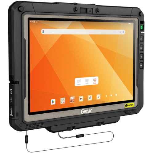 Tableta Getac ZX10-EX G2, Qualcomm Dragonwing QCS6490 Octa-core, 10.1 inch, RAM 8GB, 128GB, Wi-Fi, BT, Android 13, Black